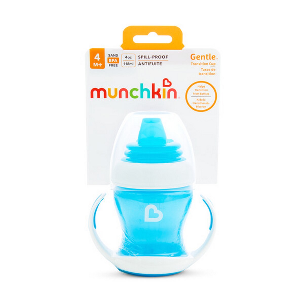 Munchkin Gentle Transition Sippy Cup, 10oz in Purple