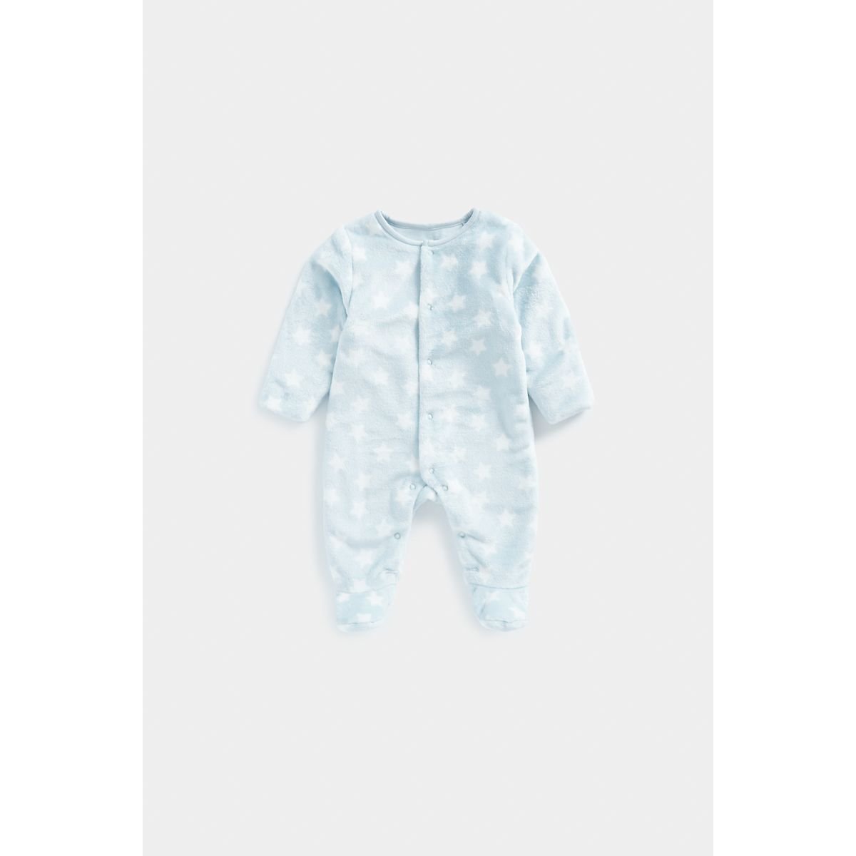 Baby sales fleece sleepsuit