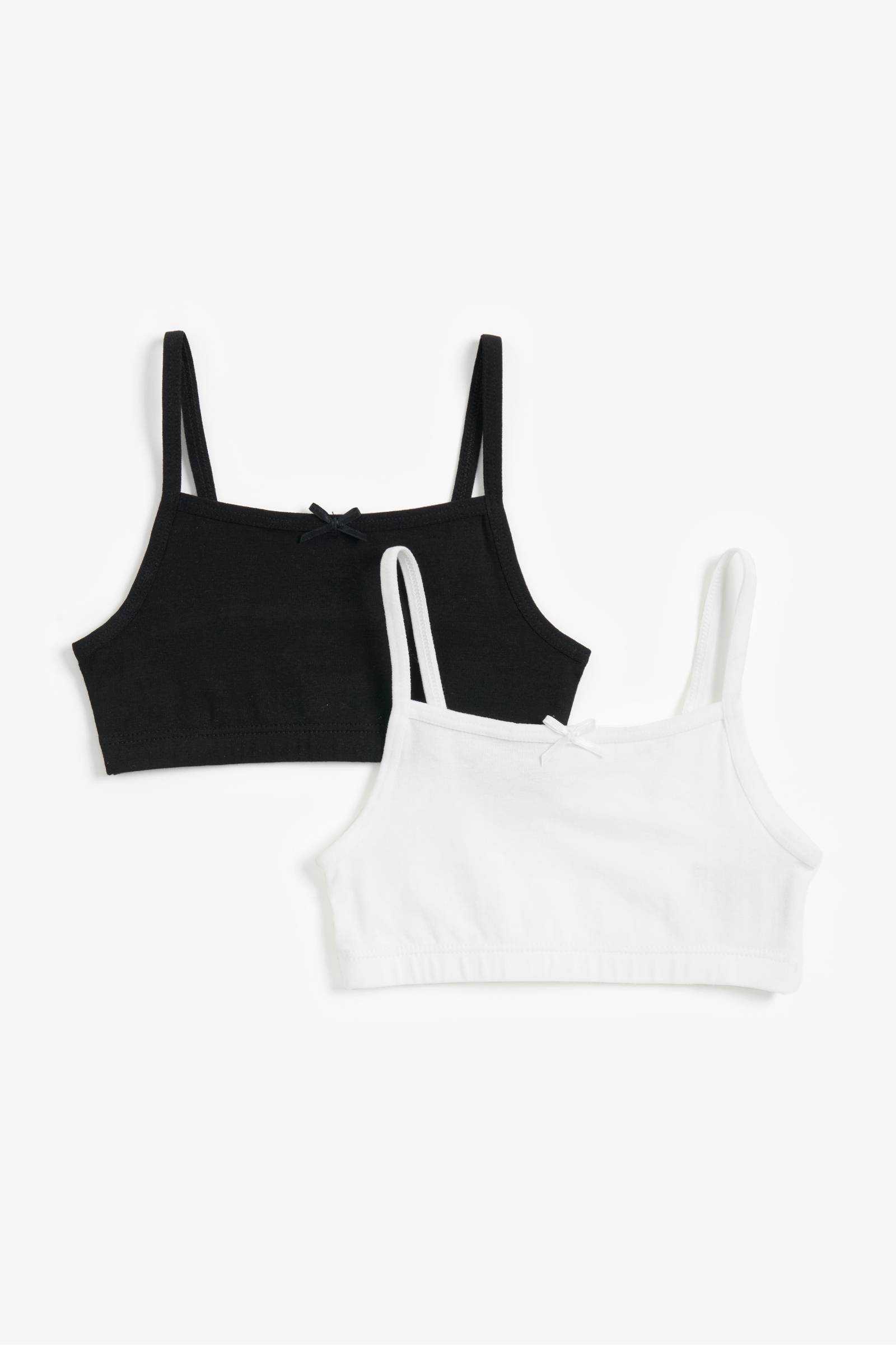 Buy Black and White Crop Top - 2 Pack online