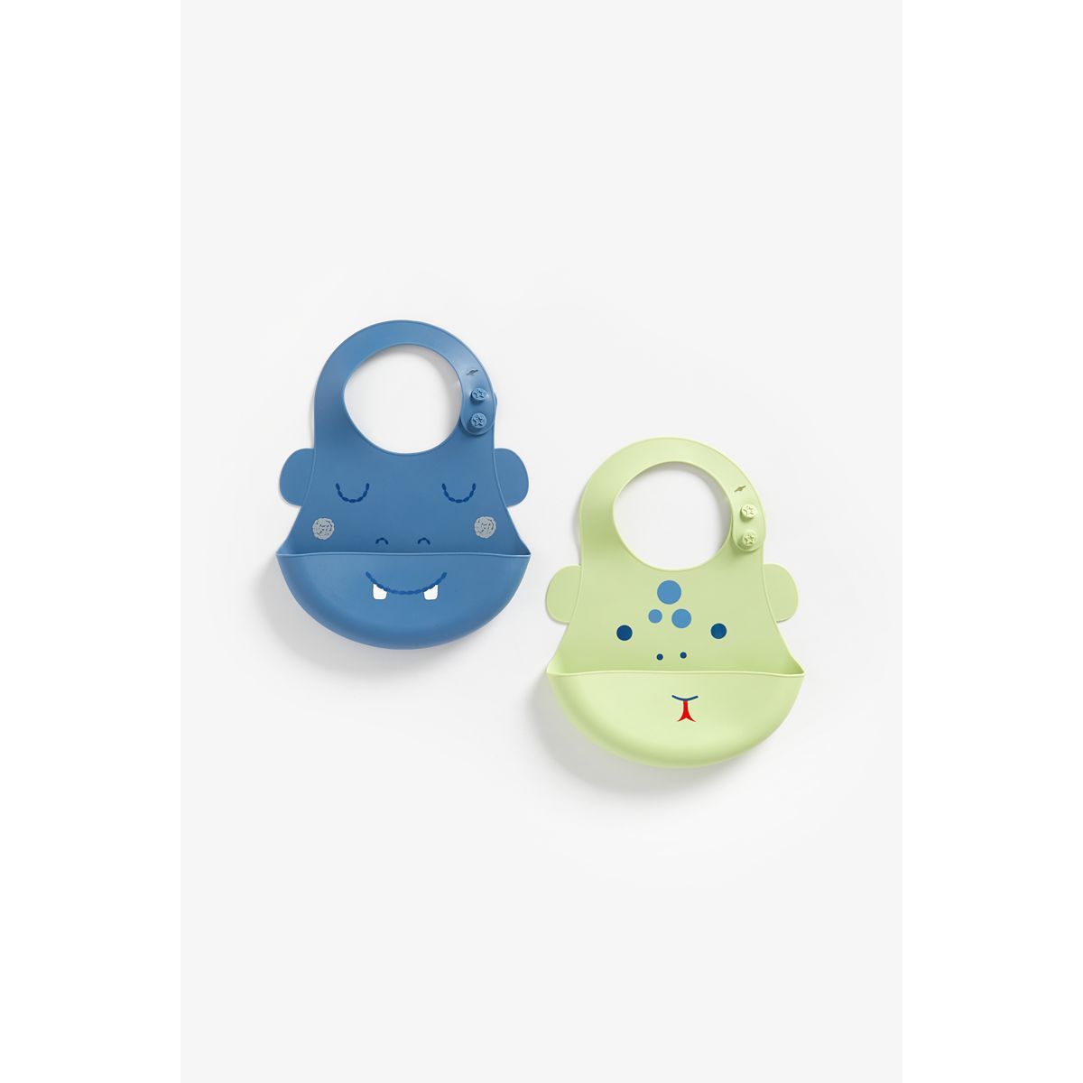 Silicone bib best sale with food catcher