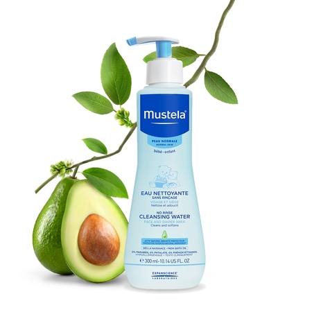 Mustela 2in1 cleansing gel soap free body and hair for baby 200ml