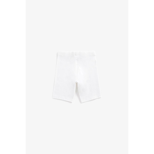 Childrens white cycling store shorts