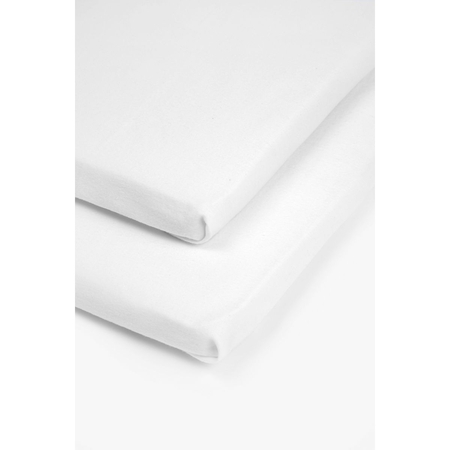 Mothercare jersey fitted store bedside crib sheets