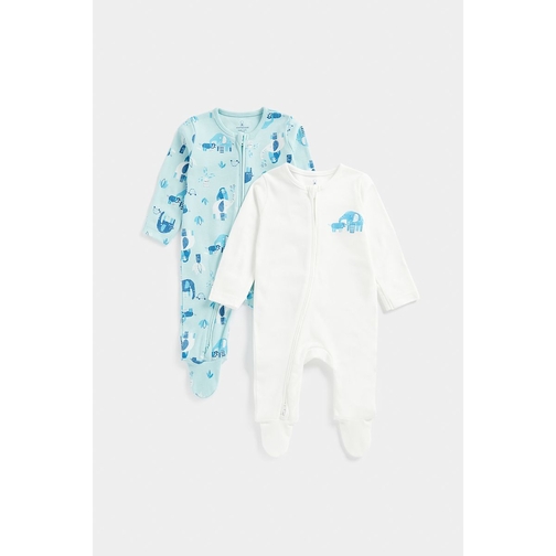 Baby sleepsuits with store zipper