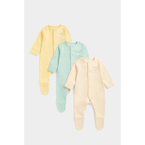 Mothercare 2024 unisex sleepsuits