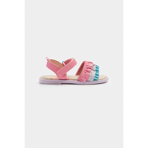 Buy Pink Frill Sandals online Mothercare UAE