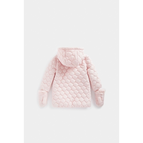 Pale pink 2025 quilted jacket