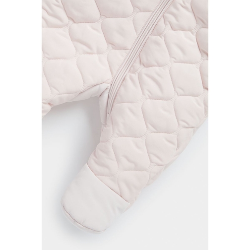 Quilted snowsuit sales