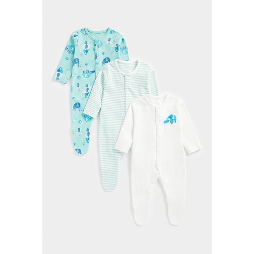 Newborn baby hot sale boy sleepsuits