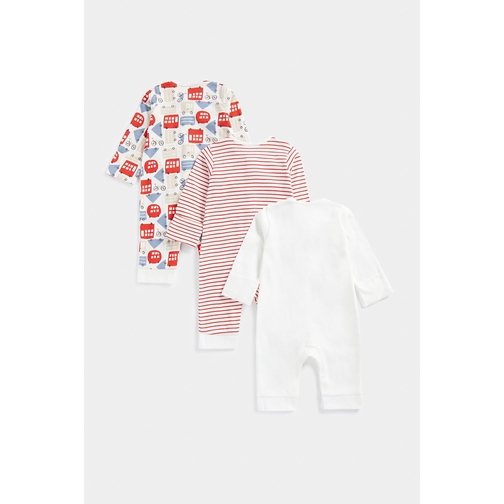 White footless best sale baby grow