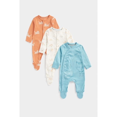 Mothercare 2024 fleece sleepsuit