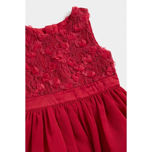 Red rose dress on sale for baby girl