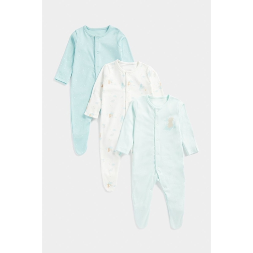 Mothercare sales unisex sleepsuits