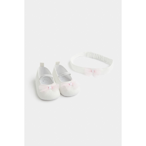 Silver pram hot sale shoes