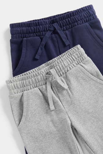 Grey and Navy Joggers 2 Pack