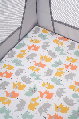 Little Elephant Travel Cot