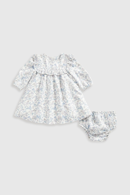 Mothercare white dress hotsell