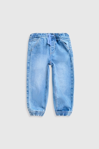 Buy Light Wash Jogger Jeans online Mothercare UAE