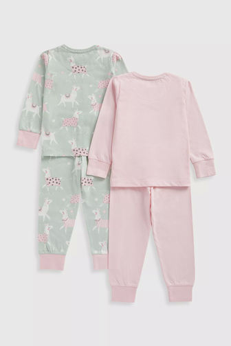 Buy Llama Pyjamas 2 Pack online Mothercare UAE